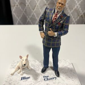McFarlane Don Cherry Figurine with Blue- Plaid Jacket